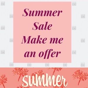 Summer sale!!! Make an offer!